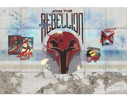 KOMAR Fotobehang papier Disney Edition 2 Star Wars Rebels Wall 368 x 254 cm