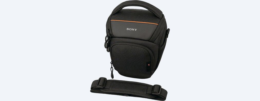 Sony LCS-AMB Zachte Draagtas - Messenger Bag - Zwart