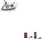 Netparts24 Johns Koplampen + Osram Night Breaker Laser, geschikt voor Opel Vectra C, bouwjaar 08/2005, links