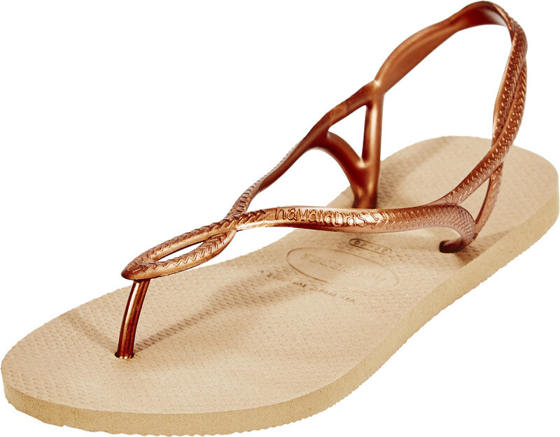 Havaianas Luna Sandalen Dames beige 2019 EU 35/36 / Braziliaans 33/34 Teenslippers