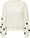 ONLY ONLMACY L/S O-NECK BOX CC SWT NOOS - Dames - Sweatshirt - XS - Cloud Dancer