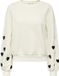 ONLY ONLMACY L/S O-NECK BOX CC SWT NOOS - Dames - Sweatshirt - XS - Cloud Dancer