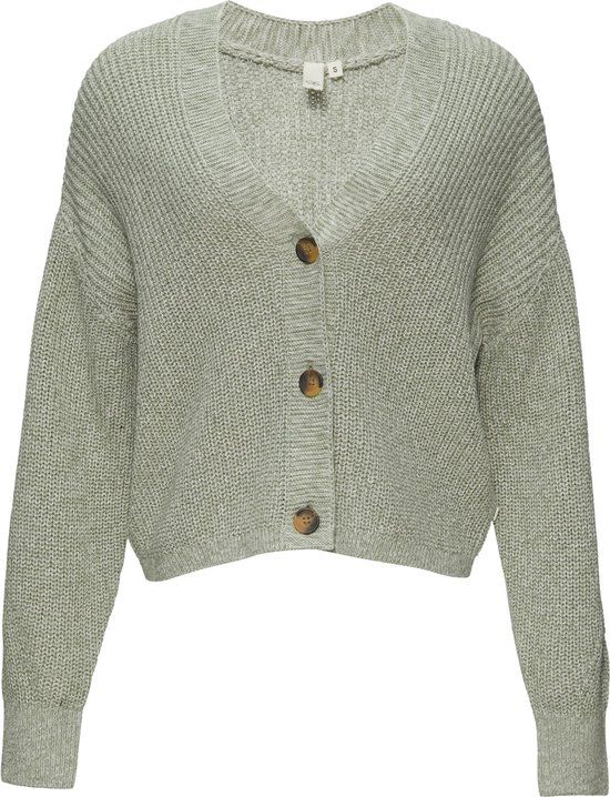 Q/S by s.Oliver Cardigan - 72W0 GREEN - XXL