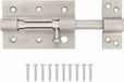 Amig Schuifslot/Plaatgrendel - Staal - 12cm - Mat RVS
