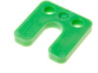 GB stelplaat met sleuf 10mm 4500kg zak = 144st. Groen