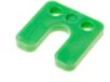 GB stelplaat met sleuf 10mm 4500kg zak = 144st. Groen