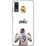 Maniacase Samsung Galaxy A02 Kylian Mbappe Real Madrid 9 Hola Hoesje
