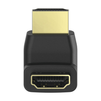 Hama HDMI Adapter - HDMI Type A (Male/Female) - Black
