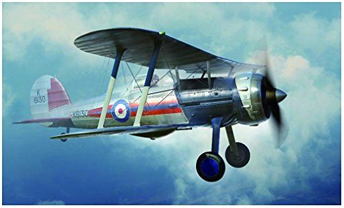 Merit 64803 - Gloster Gladiator MK1 Modelbouwset - Grijs
