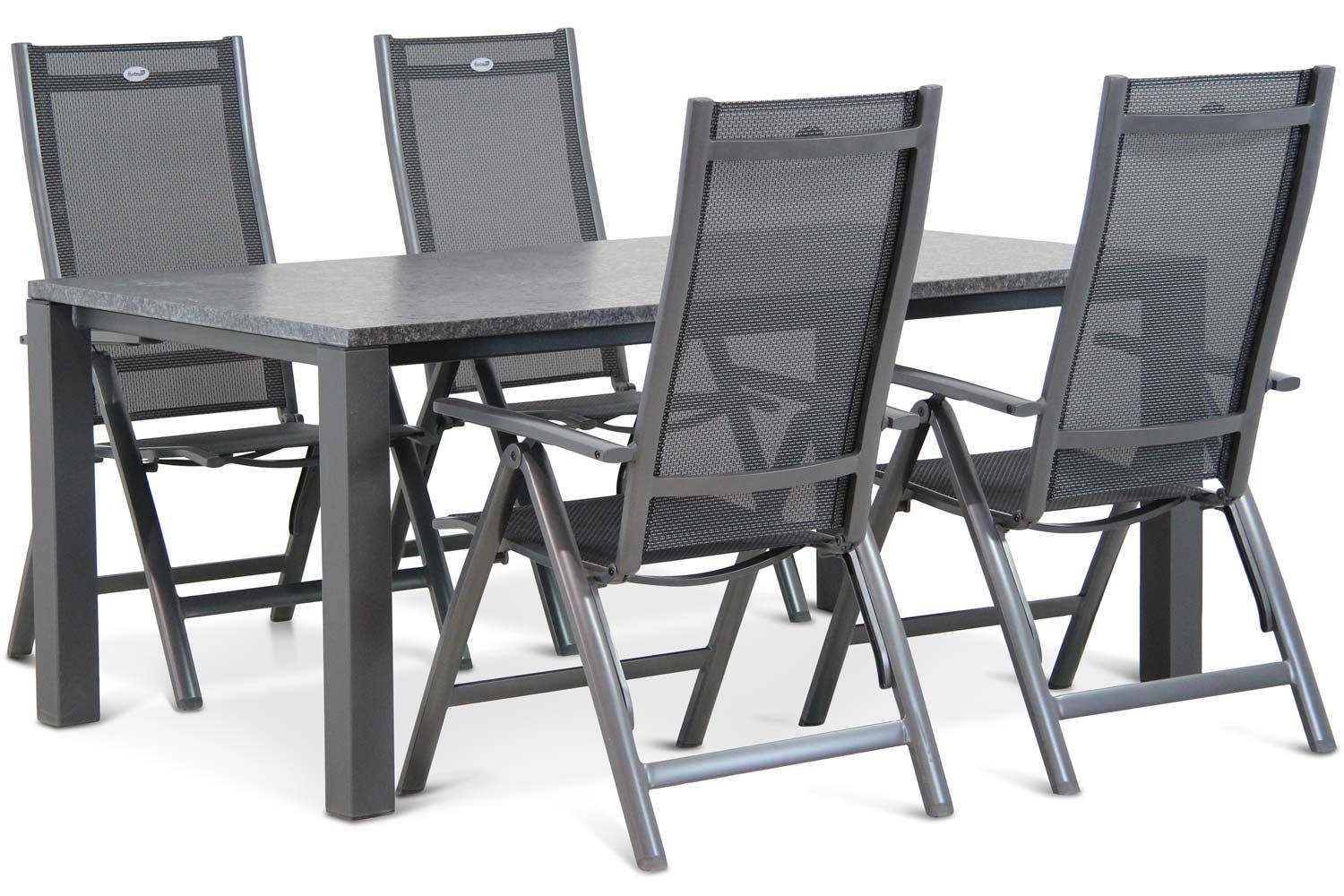 Hartman Royal Club/Munster 180 cm dining tuinset 5-delig