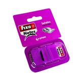 Fixo Notes 65006653. Zelfklevende marker met dispenser, roze, PET, 25 x 43 mm