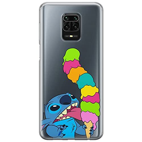 ERT GROUP ERT GROUP mobiel telefoonhoesje voor Xiaomi REDMI NOTE 9 PRO/ 9S origineel en officieel erkend Disney patroon Stitch 015 optimaal aangepast aan de vorm van de mobiele telefoon, gedeeltelijk bedrukt