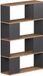 Vicco Eneos Séparateur d'espace – 80 x 124,5 cm anthracite/chêne doré
