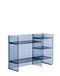 Kartell Sound-Rack opbergkast, zonsondergang, 26 x 75 x 53 cm