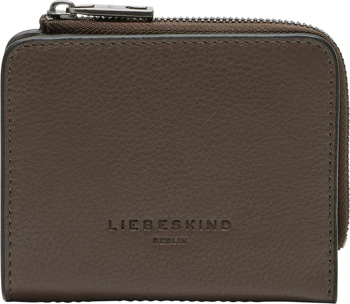 LIEBESKIND BERLIN Portemonnee Hera Small Pebble Toni Purse Light Truffel Bruine