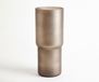 Vase Columna l20 x P20 x H49 cm Verre opale soufflé à la bouche