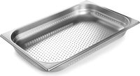 GEPERFOREERDE Lacor GEPERFOREERDE EMMER GN 2/3 354X325X150 ROESTVRIJ STAAL