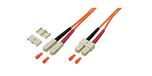 Alcasa LW-802SC InfiniBand Glasvezelkabel 2 m SC Oranje