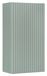 AC-Déco Rietgroen Hangende badkamerkast, 30 cm, met 1 deur, gefreesd, groen MDF