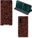 B2Ctelecom Standcase Hoesje voor Sony Xperia 5 III Flip Style Cover Koffiebonen
