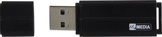 MyMEDIA My USB 2.0 Drive USB-stick 16 GB Zwart 69261 USB-A 2.0