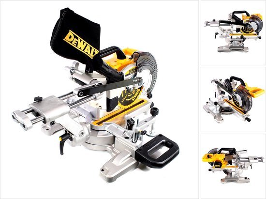 DeWalt DCS365N 18V XR Accu afkort- en verstekzaagmachine - body
