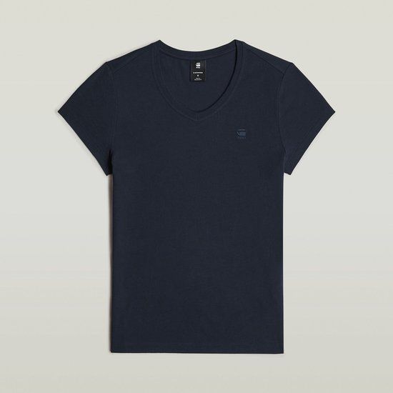 G-Star Eyben slim v t 2.0 wmn Dames Tops XL Osaka Blue
