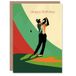 Artery8 Golfing Sport Golfer Golf Swing Pose Bold Design For Him Man Birthday Card