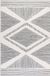 Elle Decoration Vloerkleed Rhombus Lichtgrijs 120x170cm