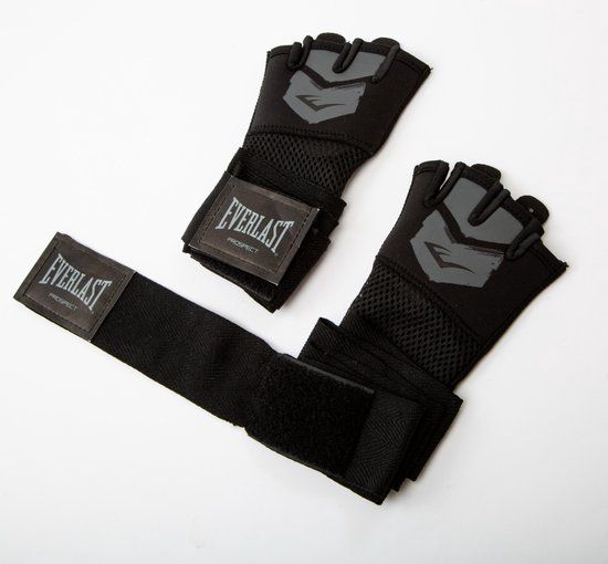 EVERLAST PROSPECT QUICK WRAPS - BLACK/GREY - S/M