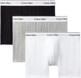 Calvin Klein Boxer Brief Heren Boxers - Grijs/Zwart/Wit - Maat S (3-Pack)