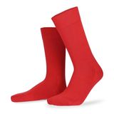 Kunert Heren Sokken 70% Scheerwol 20% Katoen 8% Polyamide 2% Elastaan Schoenmaat 43-46 Effen Rood