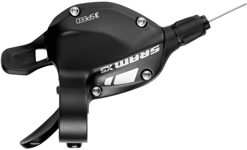 SRAM X5 Trigger - 3-speed - Front/Left - Black
