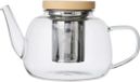 La Cafetière Rialto Théière avec Filtre - Verre - Hêtre - 1,2L