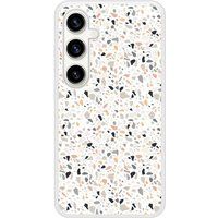Samsung Galaxy S23 Terrazzo color verstevigd hoesje met sublimatie bedrukking