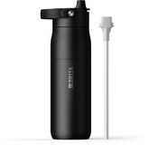BRITA LARQ Essential drinkfles met rietje - Zwart - 680ml