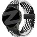 Garmin Venu 4 - 45mm Bracelet tressé 'Parachute' (Noir/Blanc)