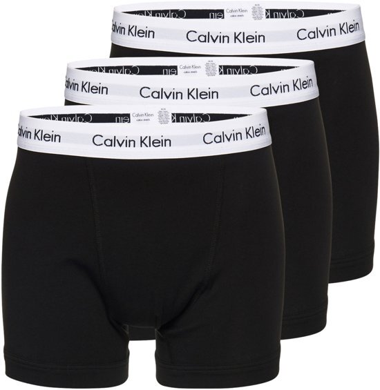 Calvin Klein Trunk Heren Boxershort - 3-pack - Zwart - Maat L