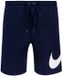 Nike Club Korte Broek S Man Obsidian / Obsidian / White