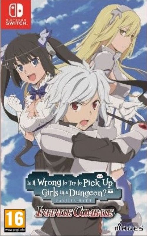 PQube Is It Wrong to Try to Pick Up Girls in a Dungeon? Infinite Combate - Nintendo Switch