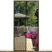 Moustiquaire de porte avec fermeture magnétique, 140 x 240 cm, rideau anti-insectes pour porte de balcon et de terrasse, maille robuste, sans perçage