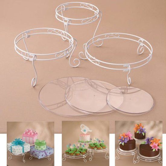 Wilton Cakes and Treats Display Set - Taartstandaard - 3-delig