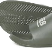 JACK & JONES JFWOLLIE SLIDER LN Heren Muiltjes Olive Night