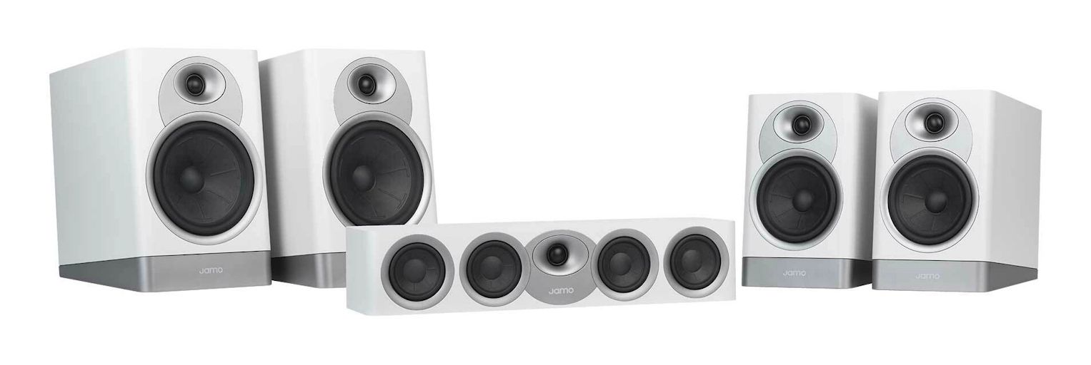 Jamo S7-17HCS Home Cinema Speaker System - 2.0 Channel - 150W - Grey