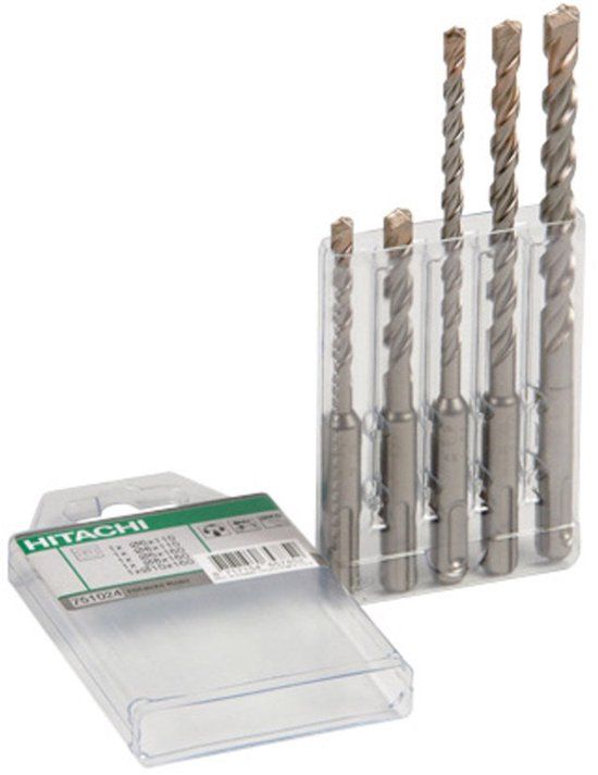 Hikoki Accessoires Hikoki Borenset SDS-plus multipack 5-delig