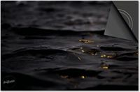 Dietrix Inductie Beschermer - 78x52cm - Black en Gold - DELUXE