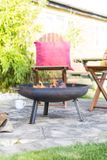 La Hacienda Pittsburgh Firepit - Outdoor Fireplace - Round - Black - Steel - 60cm