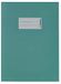 HERMA 5517 - boekomslag van gerecycled papier, DIN A5, 10 stuks, turquoise