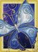 Diamantmozaïek Papillon Bleu 47x57 cm