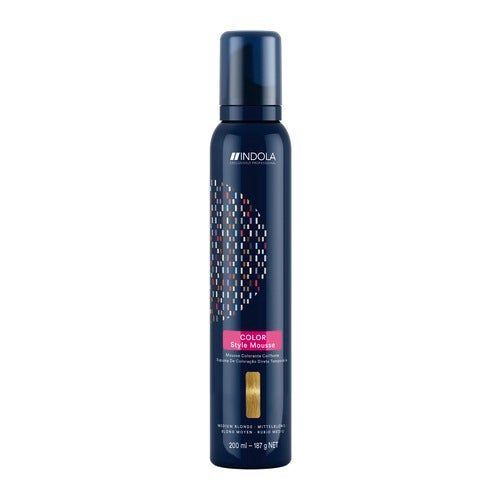 Indola Color Style Mousse 200 ml Medium Blonde